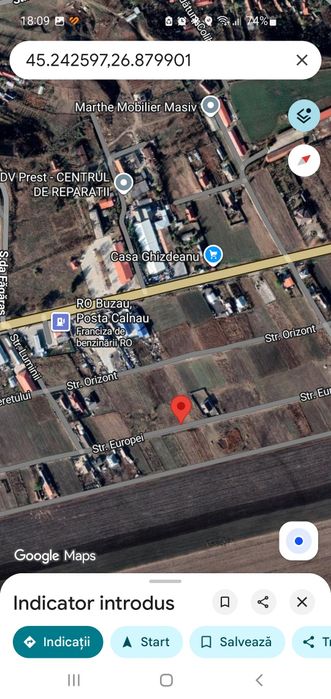 Teren intravilan posta calnau