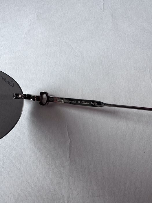 Ochelari de soare Cartier Oval-Rimless CT0579S 145, Noi