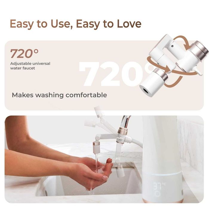 Waterdrop Skincare Face Washer BFC2, нежно почистване на лицето