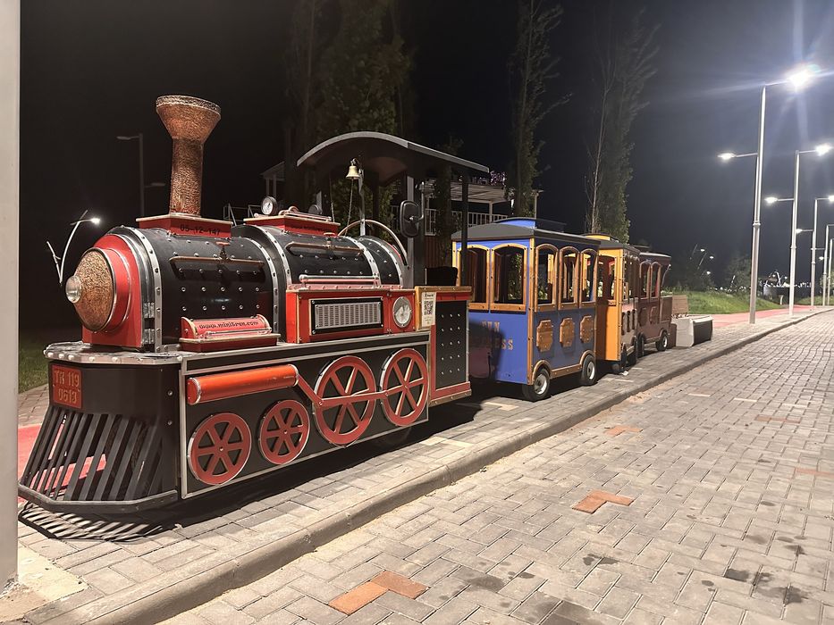 Детский паровозик электрический