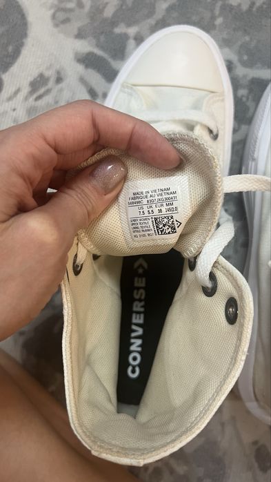 Кеды высокие converse