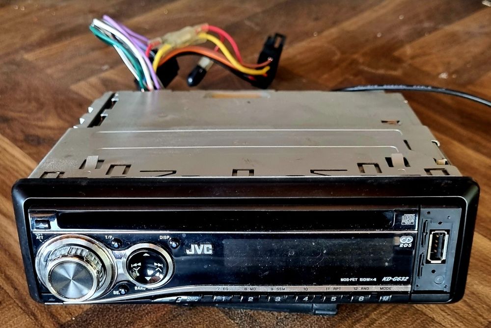JVC KD-G632 USB MP3 CD Player 1DIN