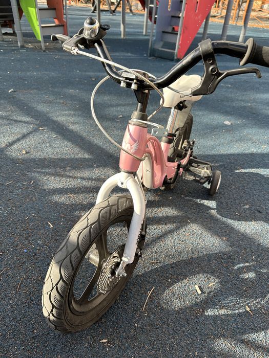 Детский велосипед девочке розовый