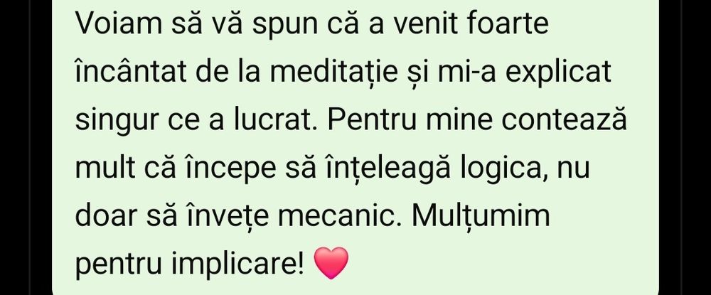 Meditații Mate, Sibiu
