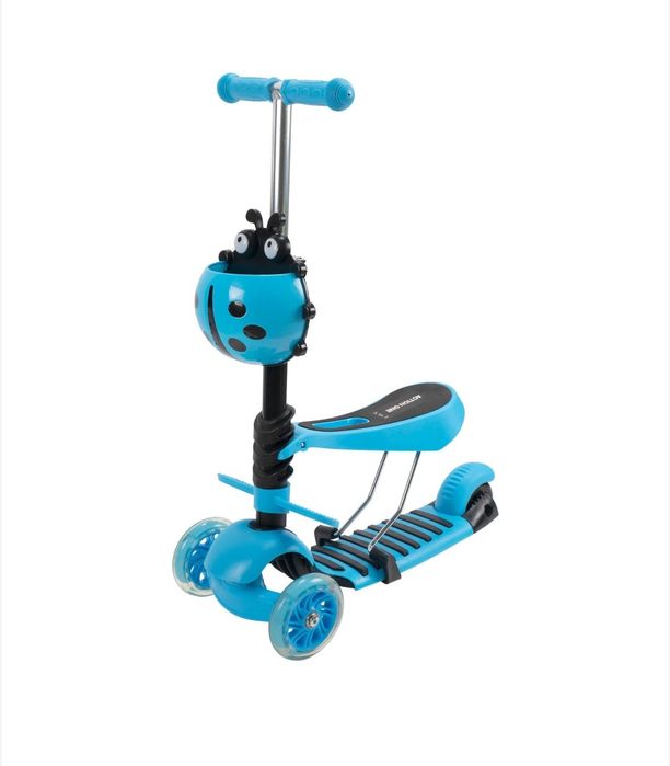 Trotineta 5 in 1 noua, roz sau albastra.