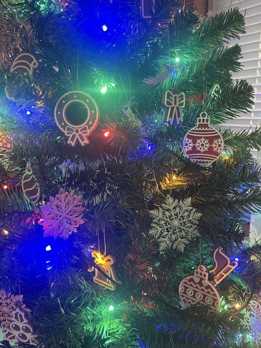 Коледни украшения за елха