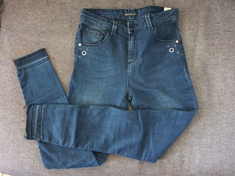Set haine fete, blugi, bluza gluga, 146