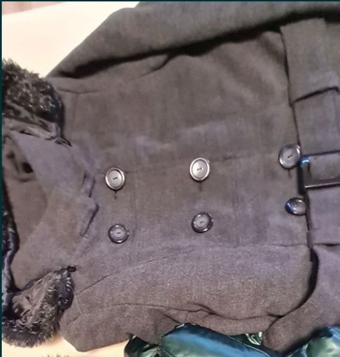 Зимно Палто_L, сиво