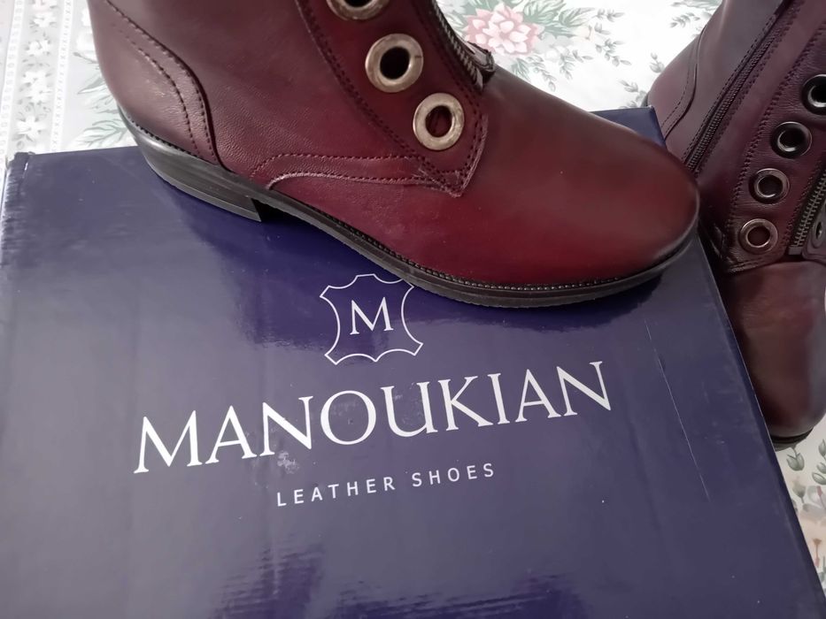 Нови естествена кожа боти N39