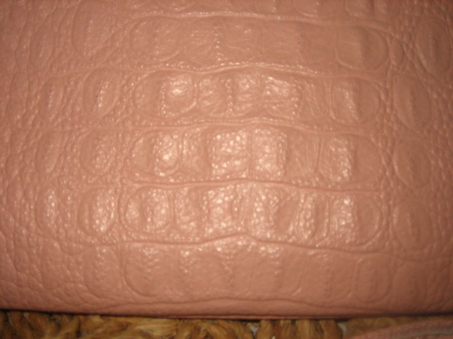 Винтидж клъч естествена кожа