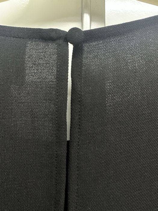 Rochie neagra H&M cu umeri bufanti