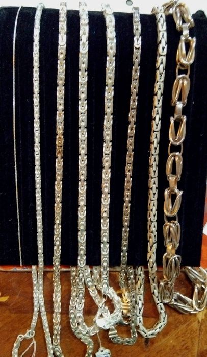 Сребърни синджири, проба 925.