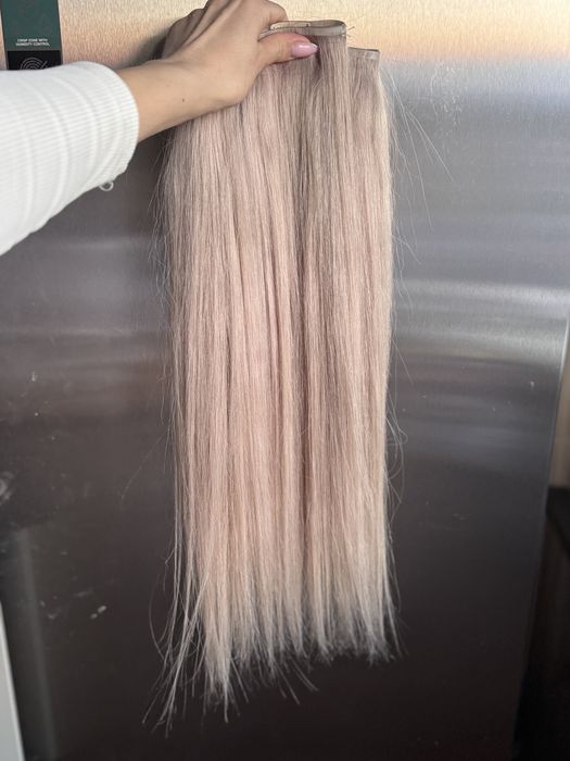 Екстеншъни 100% естествена коса