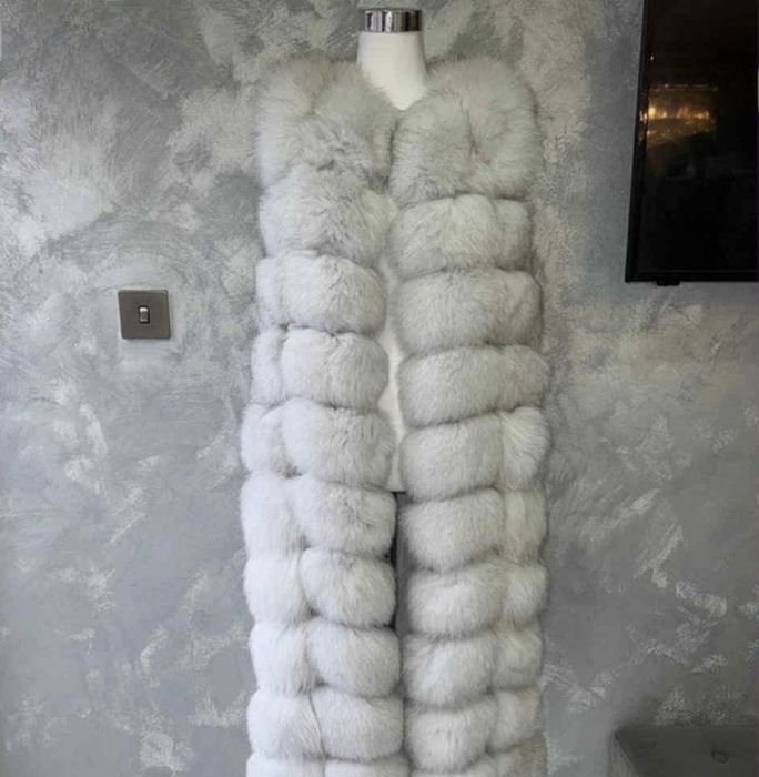 Vesta de blana naturala