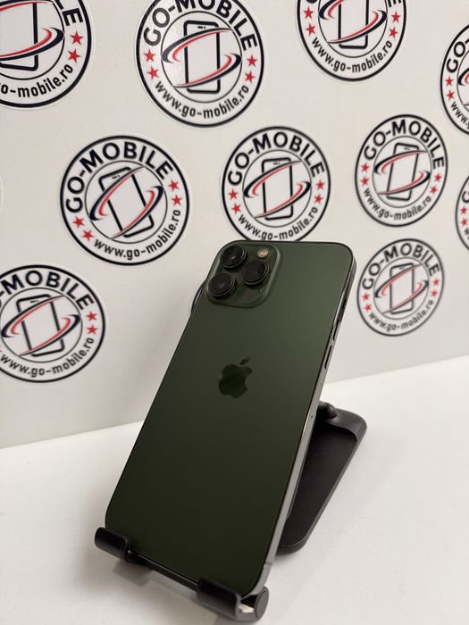 iPhone 13 Pro Max - 128GB - 100% - Verde - Impecabil - Garantie
