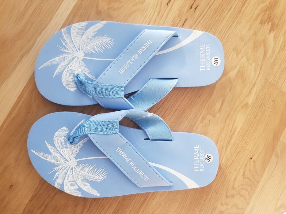 Papuci de plaja slapi pentru femei marimea 36 Therme Bucuresti