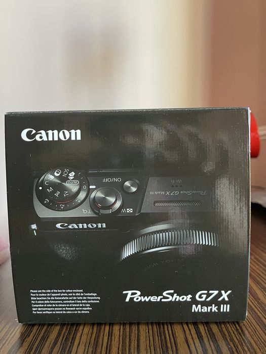 Canon G7X Mark III