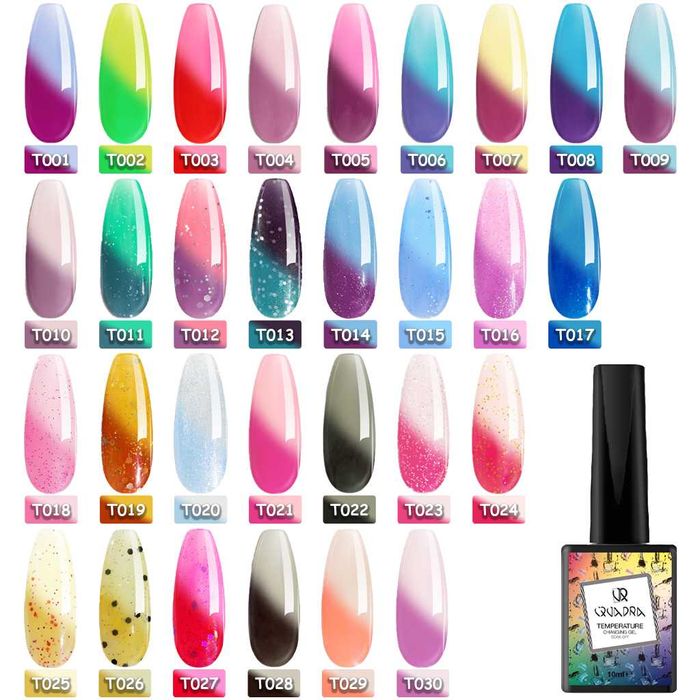 Гел лак - Куадра 10ml с етикети на български