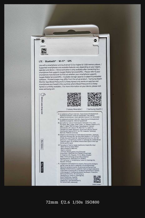 Samsung Galaxy Watch 8 44mm LTE Graphite (нов)