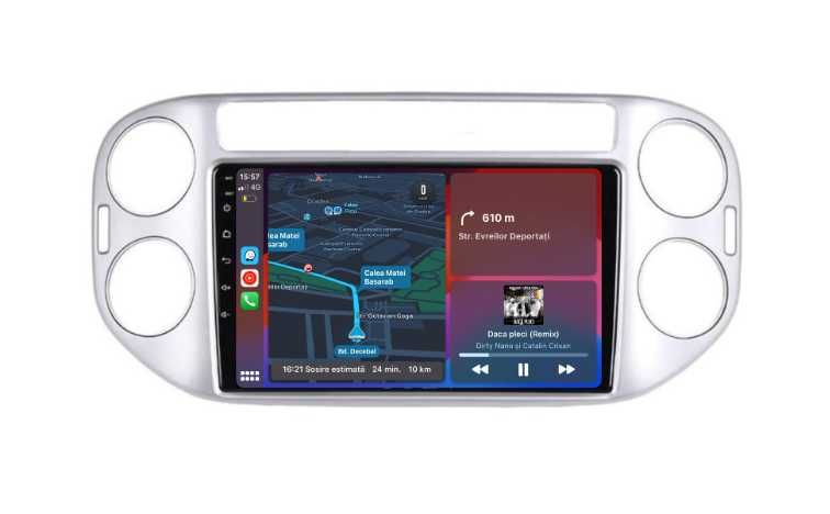 Navigatie Carplay Tiguan 2008-2015 2GB Ram NOUA