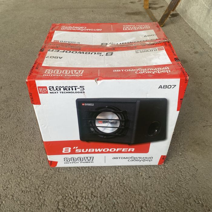 Сабвуфер Element 5 новый