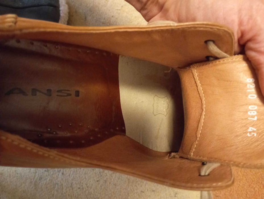 Дерби обувки от естествена кожа на FRANSI, N45