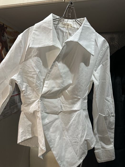 Рубашка белая школьная женская