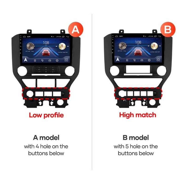 Navigatie Ford Mustang ( 2015 - 2020 ) Noua Garantie Camera Marsarier