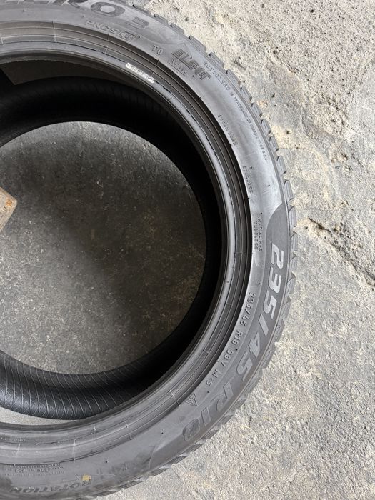 2 anvelope iarna 235/45/18 , Pirelli , To ( Elect , Tesla ) , DOT 2022 , 6.7 mm