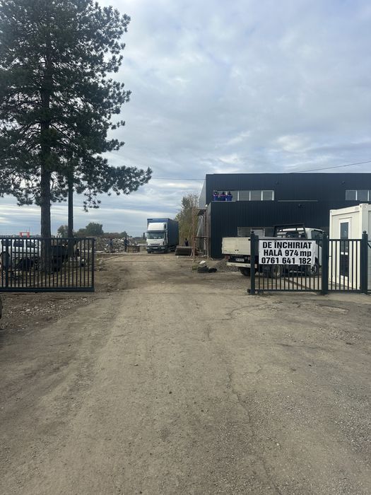 Hala 974mp de inchiriat centura vis a vis de mall Braila