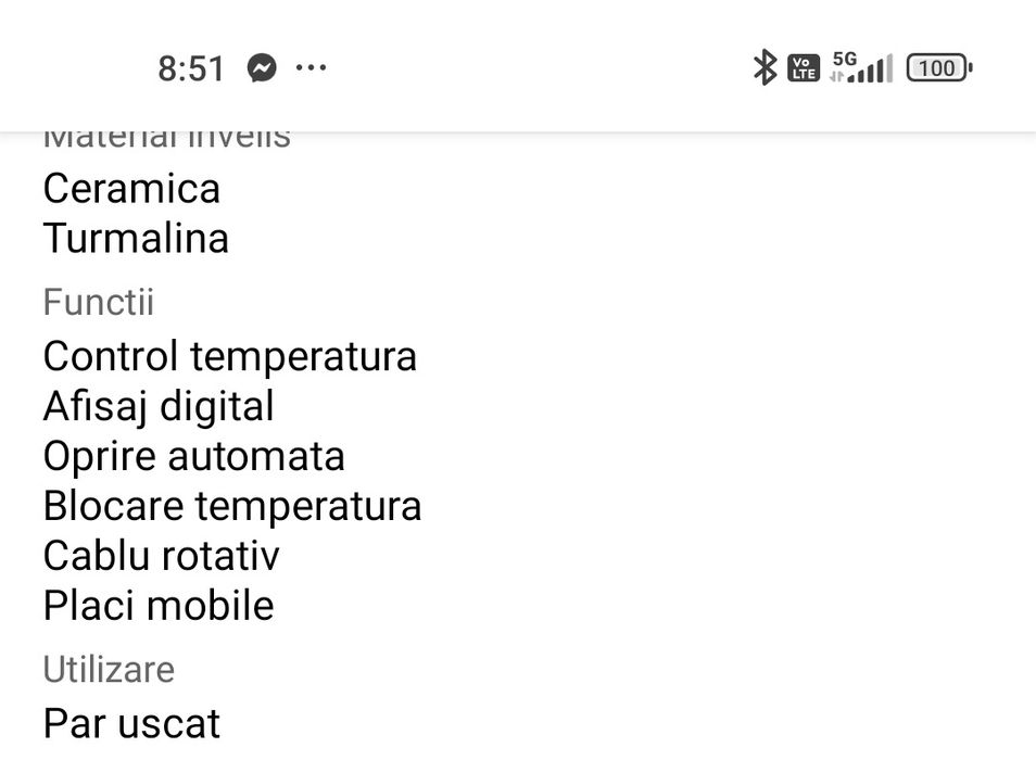 Placă de indreptat parul Remington