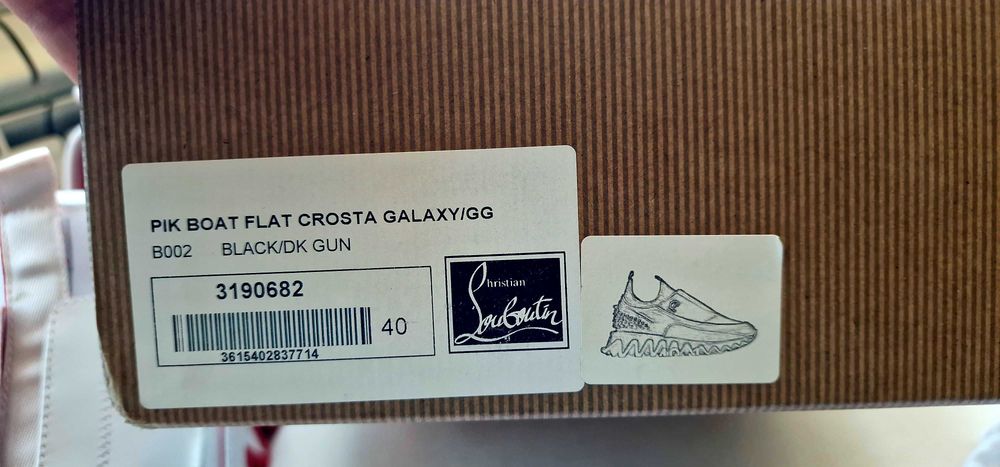 Christian LOUBOUTIN Сникърси/кецове ЧИСТО НОВИ