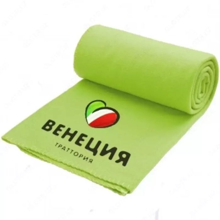 Плед с логотипом