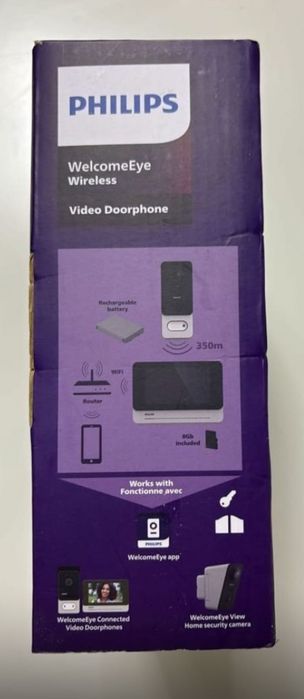 Sonerie/videointerfon PHILIPS WelcomeEye wireless 9920 NOU