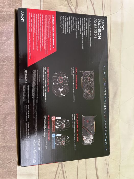 Видео карта Rx6500 XT