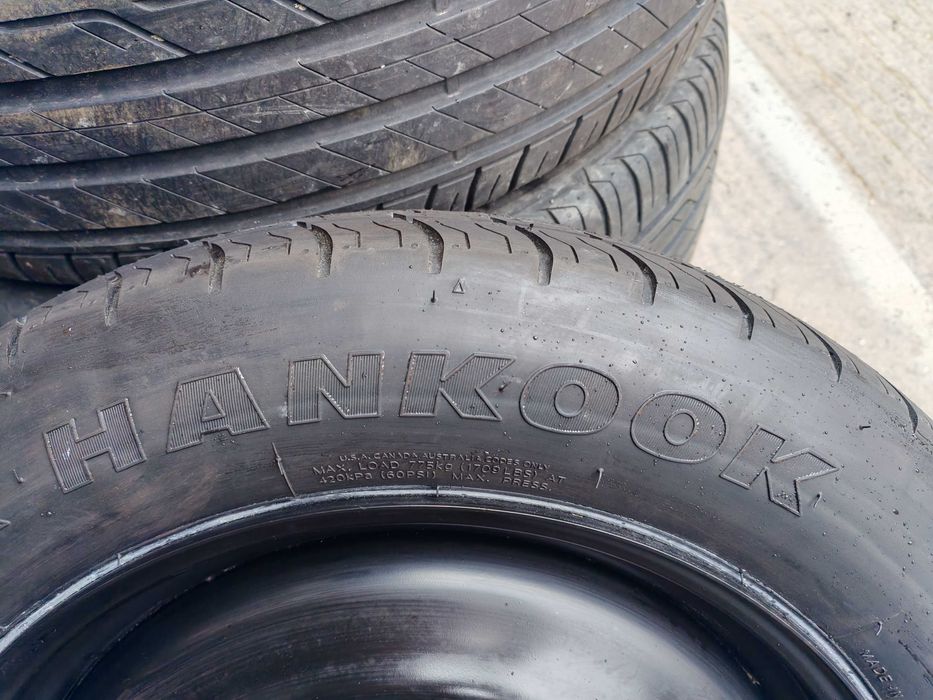 Roata rezerva slim noua pe 16,5*108,HANKOOK,T125 85R16