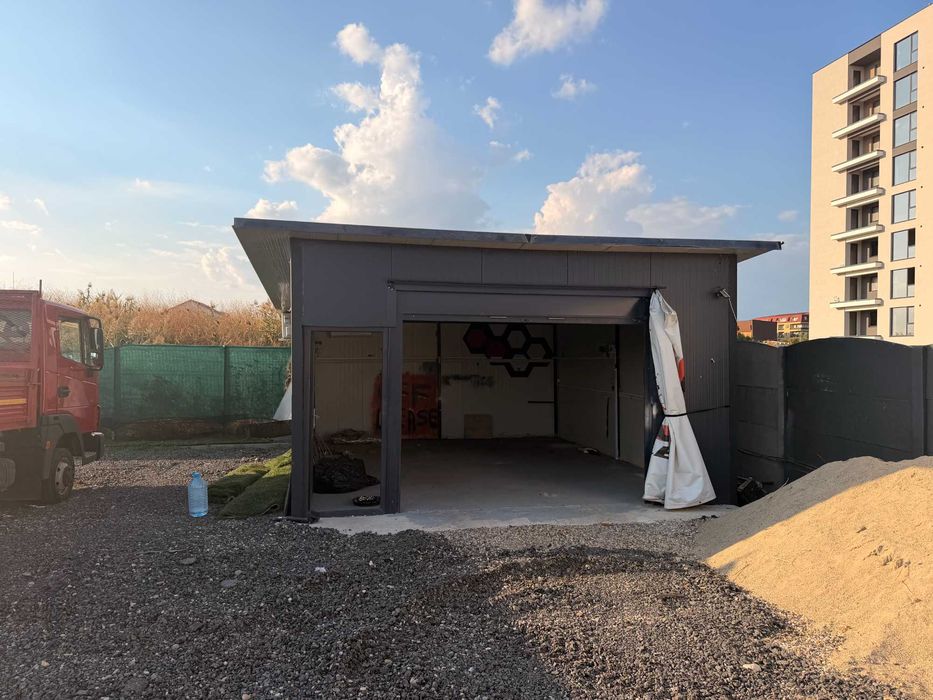 Teren 1.300 mp de închiriat DN1A București–Târgoviște 9A | Lângă Doi Cocoși | Hală 30 mp - Mai multe