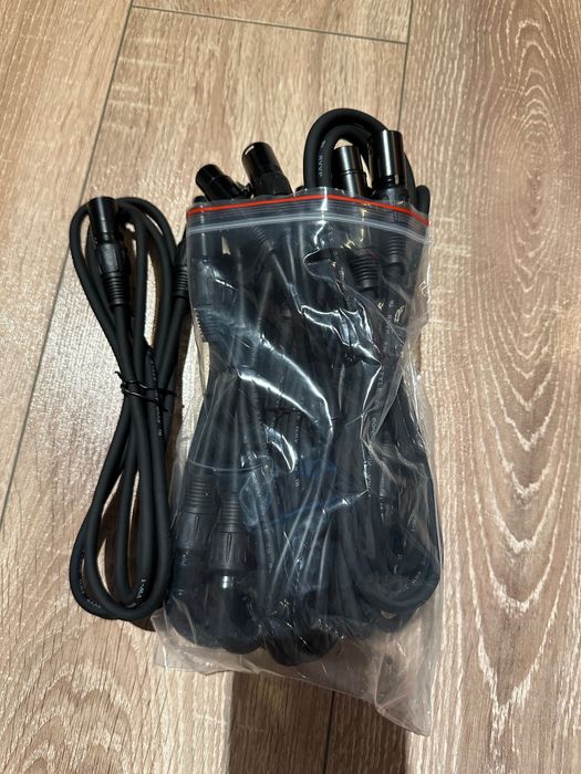 Cabluri DMX noi. Cabluri lumini. Lungime 2 metri