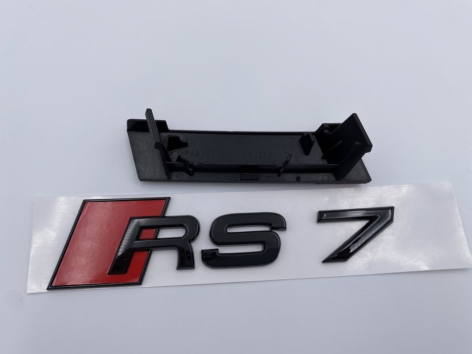 Set embleme Audi RS 7 negru