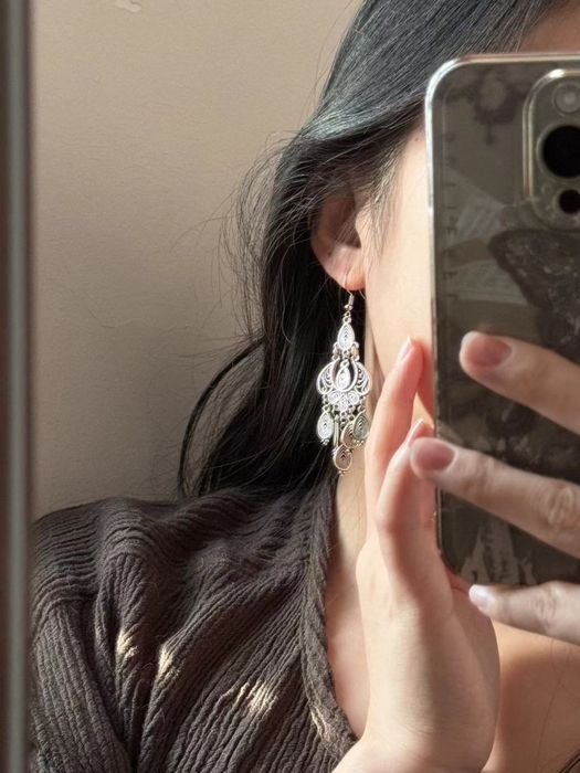 Серьги бижутерия