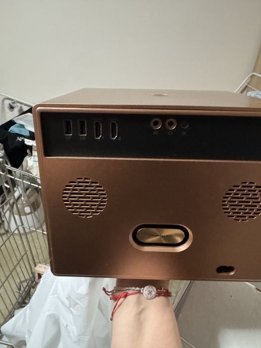 видео проектор за дома в розово злато-VOPLLS