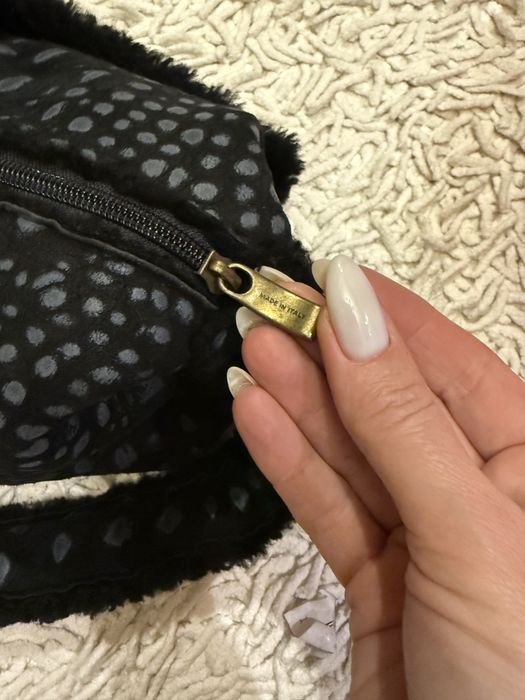 Новая итальянская сумка . Материал натуральная дубленка