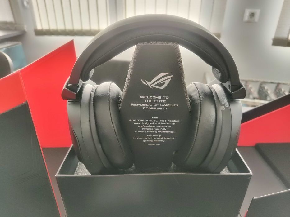 ROG Theta Electret - Висок клас геймърски слушалки