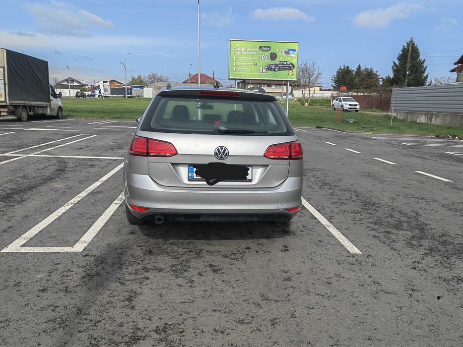 Golf 7 , Variant 1,6 TDI, gri argintiu, 2014, 226000 km