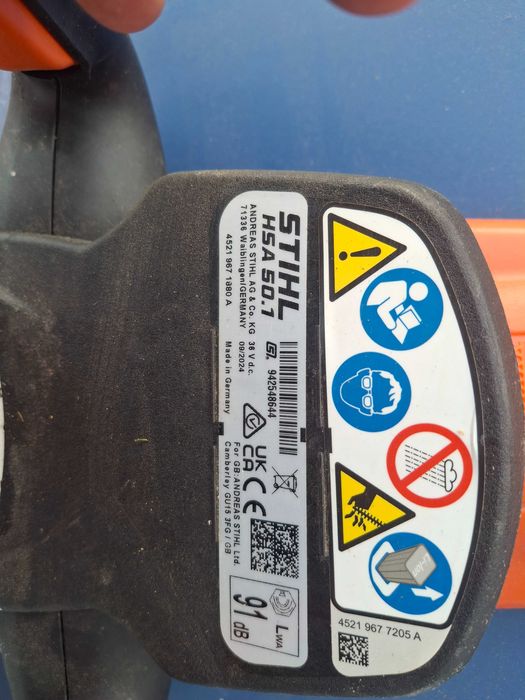 Акумулаторен храсторез  Stihl HSA 50