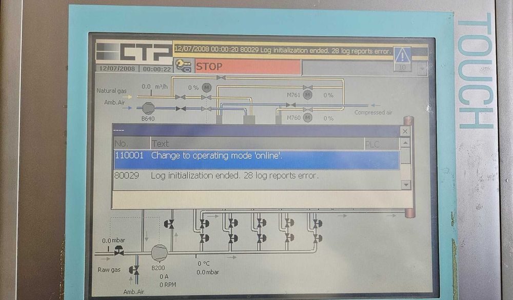 Siemens SIMATIC MP277 Touch Panel HMI