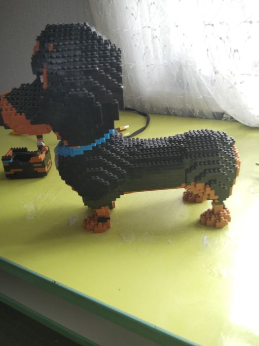 Лего собака игрушка