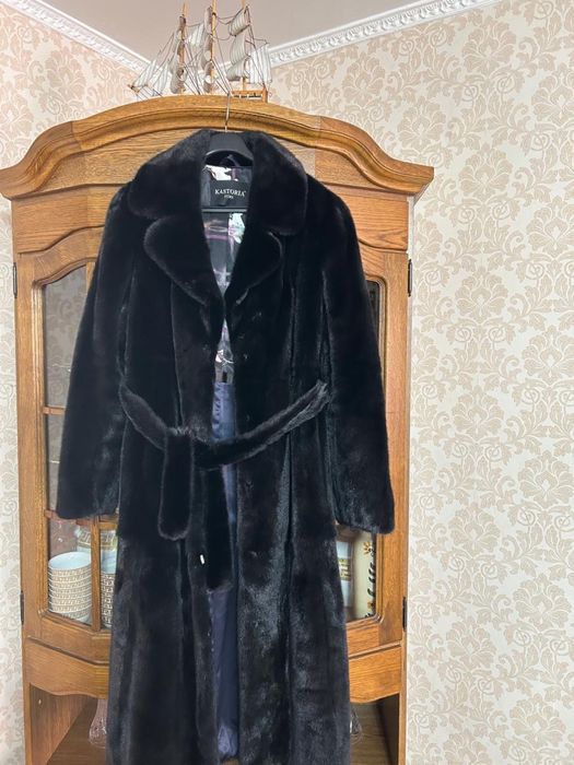Шуба норковая блэклама