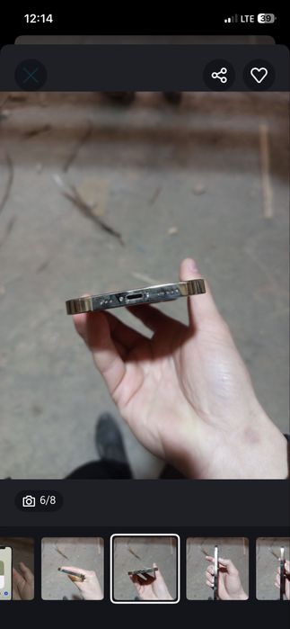 iPhone 12 pro 92 yomkost 256 GB