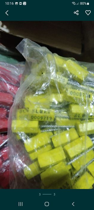 Пломбы тросовые, пластиковые, пломбы наклейки, для газа и электро.: 40 ...